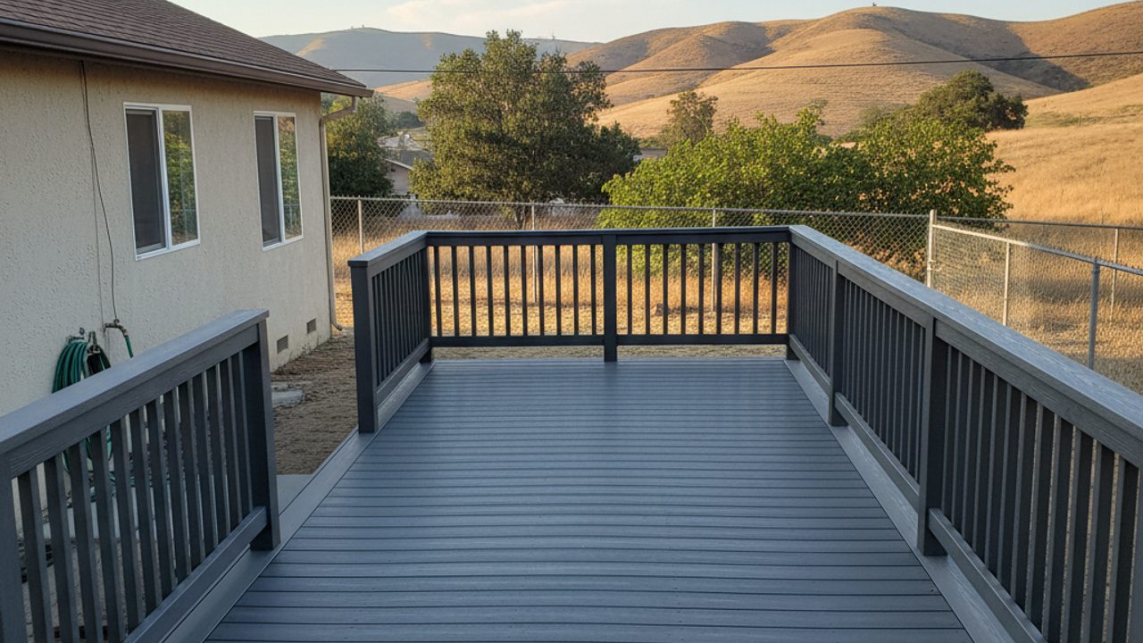 Deck Installation completed by Majestic Deck Company in Long Beach, CA