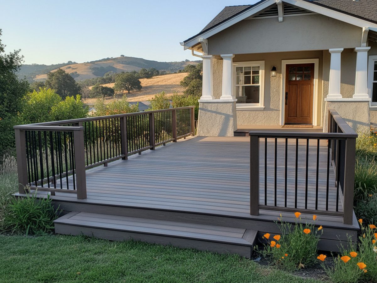 Pergolas & Covered Decks completed by Majestic Deck Company in Costa Mesa, CA
