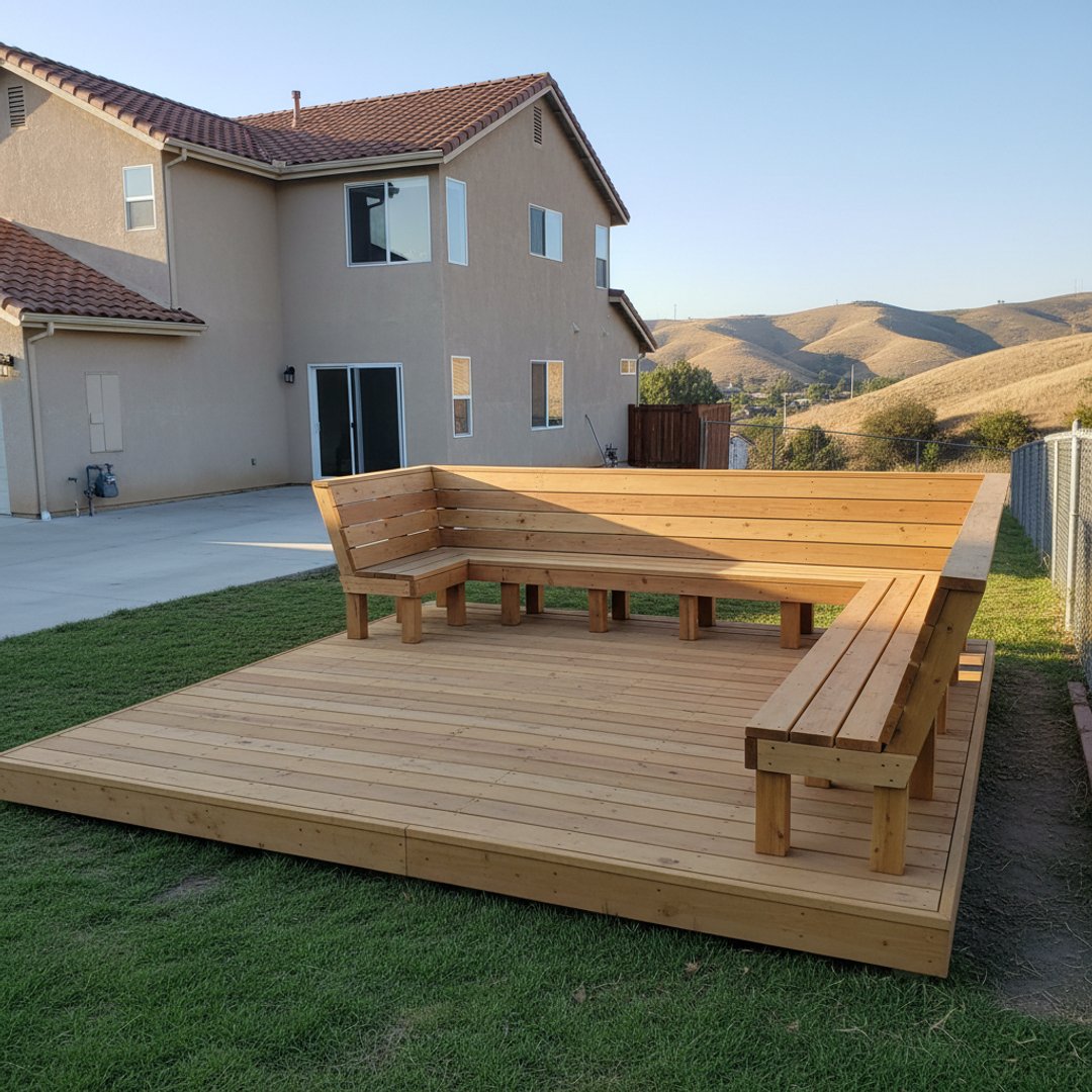 Deck Framing & Structural Repair completed by Majestic Deck Company in Garden Grove, CA