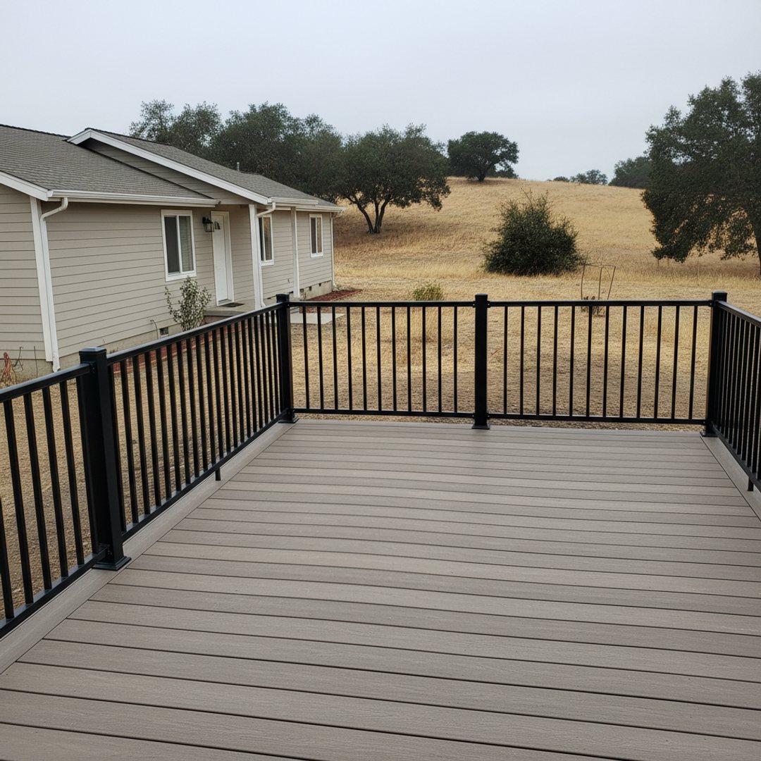 Deck Installation completed by Majestic Deck Company in Costa Mesa, CA